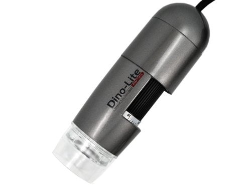 Microscópio Portátil Digital 20x-90x, USB 1280x1024 (1,3M) Pixels, 8 Led's Brancos, MicroTouch, Mod. DinoLite AM413TL