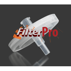 Filtro de Seringa PVDF Não Estéril 25 mm x 0,22 um Pcte c/ 100 Unids